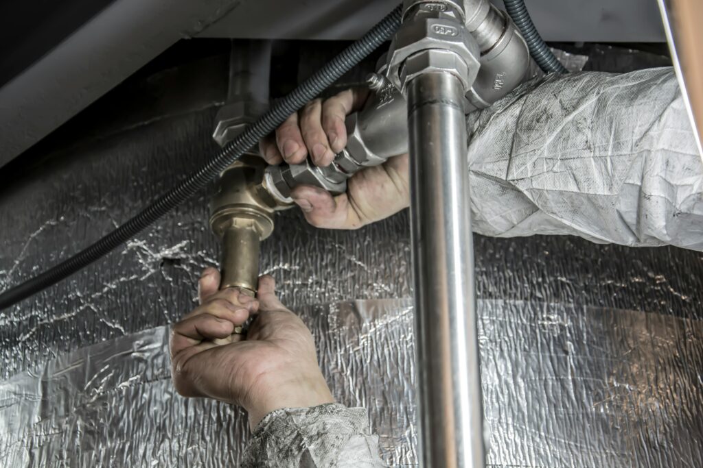 pexels-photo-6419128-6419128 Plumber Installs Pipe Fittings